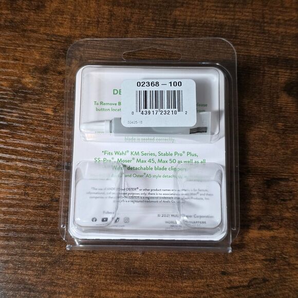 Wahl #7F Blade Competition Series Detachable Blade NEW leaves 4mm - Picture 2 of 2